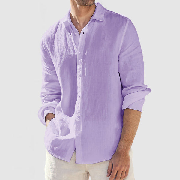 Men's Beach Casual Cotton Shirt