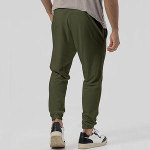 Men's Solid Color Loose Casual Pants