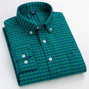 Men's Cotton Oxford Wrinkle Resistant Shirt