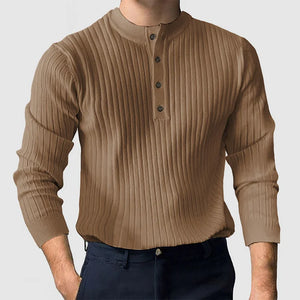 Gentleman's Casual Henley Shirt