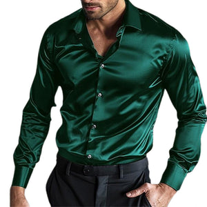 Men's Everyday Button Down Long Sleeve Vacation Shirt