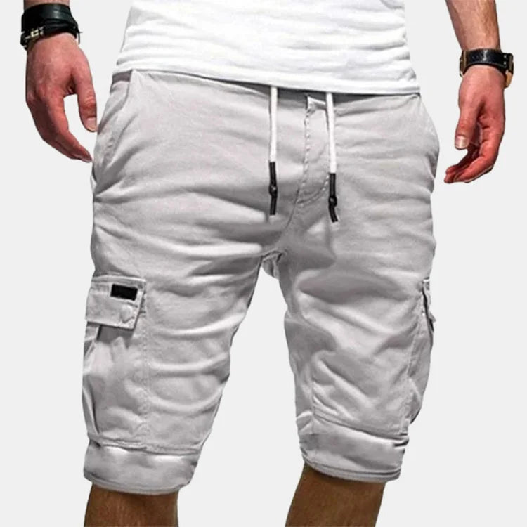 Summer Men's Fashion Beach Loose Cargo Shorts