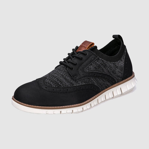 Men's Outdoor Knit Casual Lace-Up Shoes