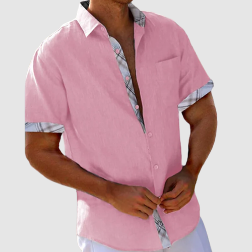 Men's Linen Shirt Summer Shirt Casual Shirt Beach Shirt