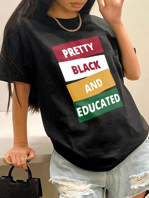 Pretty Black Educated Tee