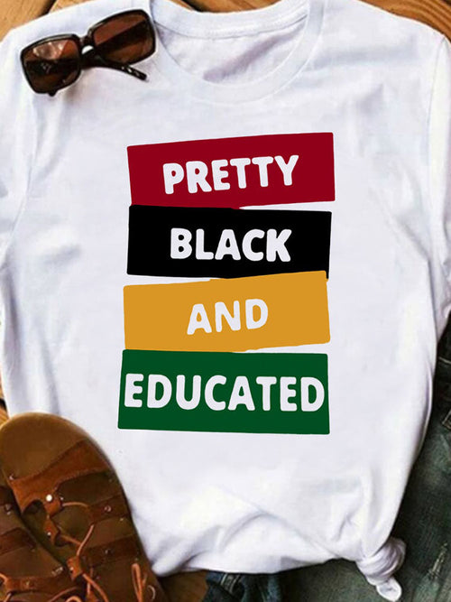 Pretty Black Educated Tee