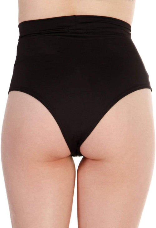 YM & Dancer C16 High Waisted Booty Shorts for Women - Spandex Rave Bottoms Pole Shorts