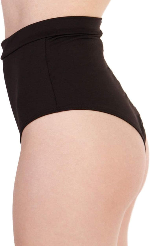 YM & Dancer C16 High Waisted Booty Shorts for Women - Spandex Rave Bottoms Pole Shorts