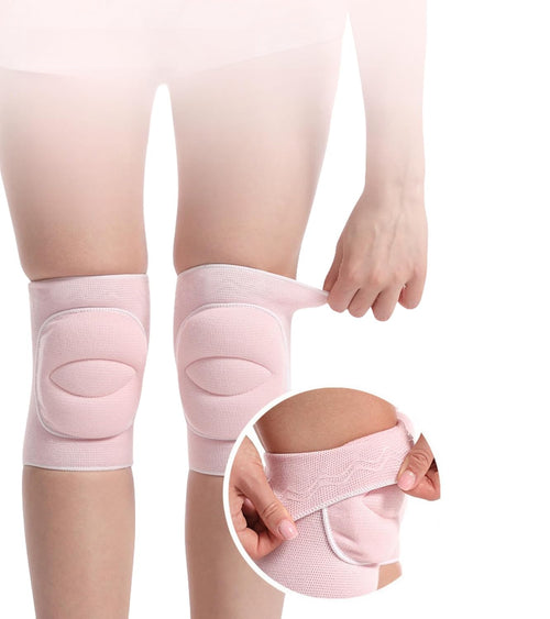 YM & Dancer G64 Kids Teens Protective Knee Pads, Anti-Slip Padded Sponge Knee Brace Knee Support for Football Volleyball Dance Skating Basketball Sports