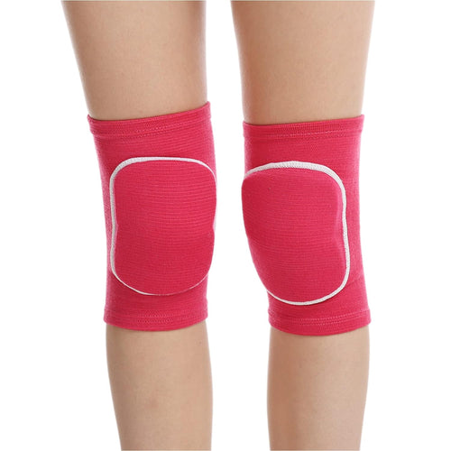 YM & Dancer G64 Kids Teens Protective Knee Pads, Anti-Slip Padded Sponge Knee Brace Knee Support for Football Volleyball Dance Skating Basketball Sports